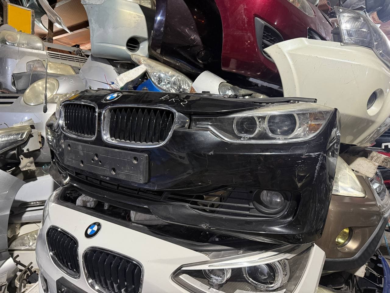 Nose cut + Hood + Fender BMW 3-Series F30 used in Sharjah — photo 11