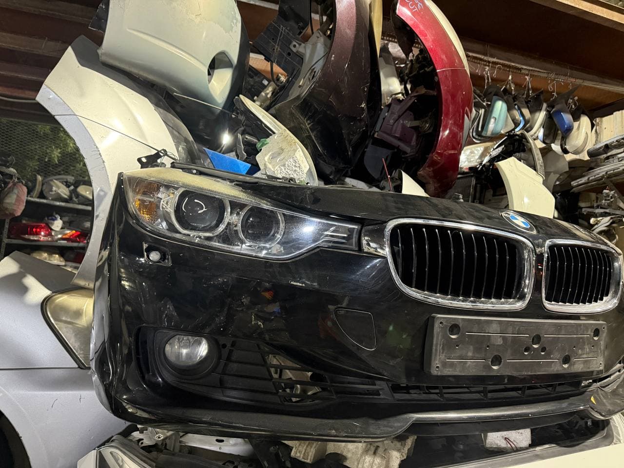 Nose cut + Hood + Fender BMW 3-Series F30 used in Sharjah — photo 2