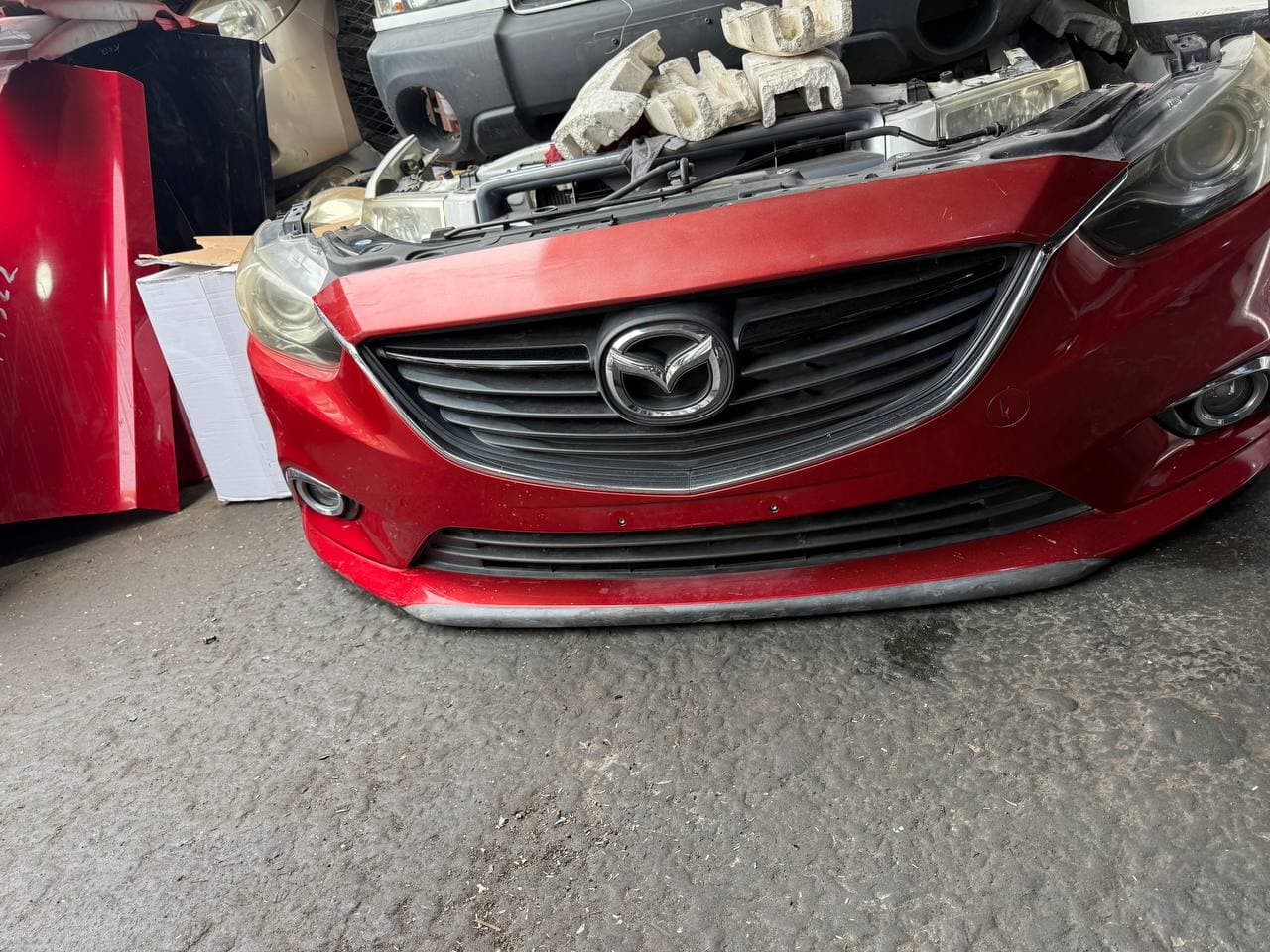 Bumper + Headlights Mazda 6 Atenza 2016