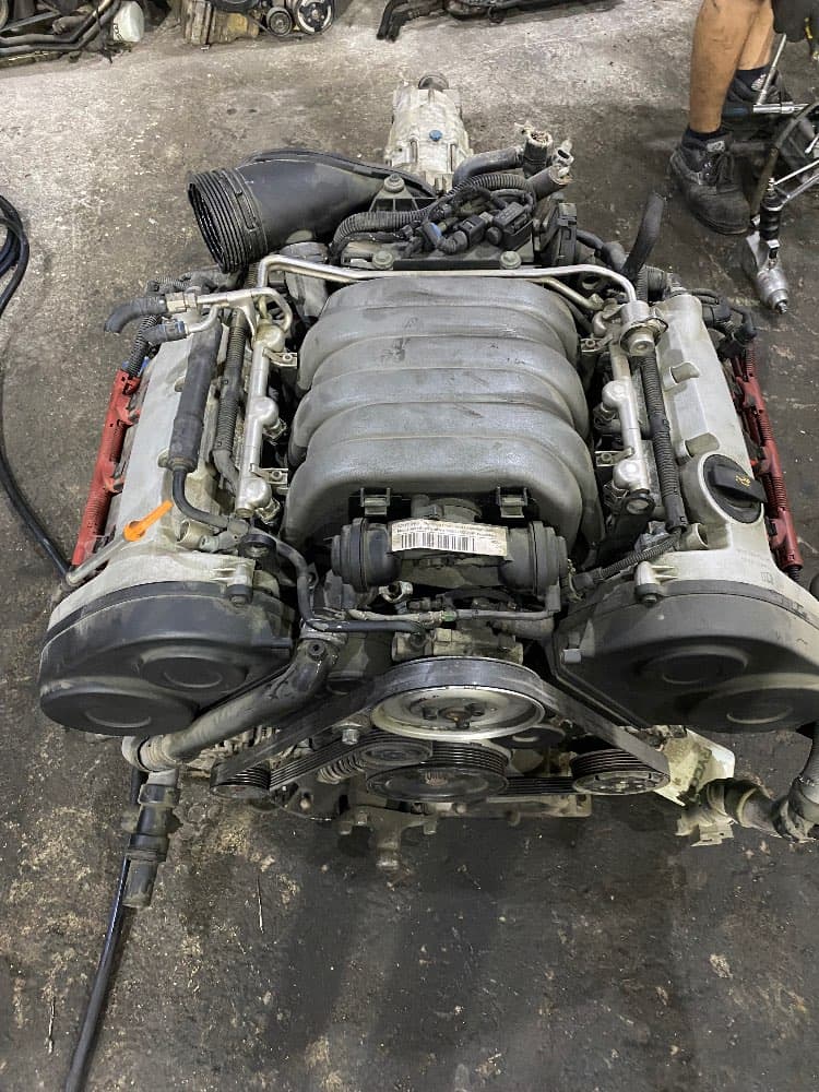 Engine + AT Audi ASN