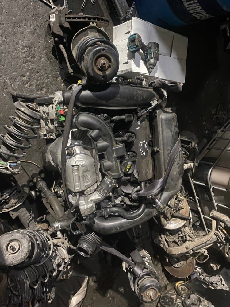 Engine + AT Peugeot PSA5F02
