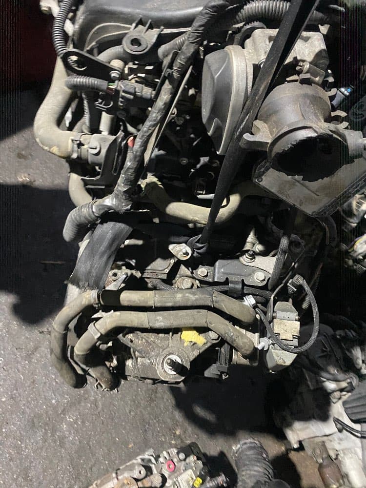 Engine + AT Renault K4M C801 used in Sharjah — photo 2