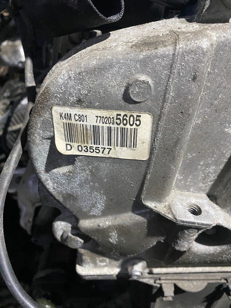 Engine + AT Renault K4M C801 used in Sharjah — photo 6