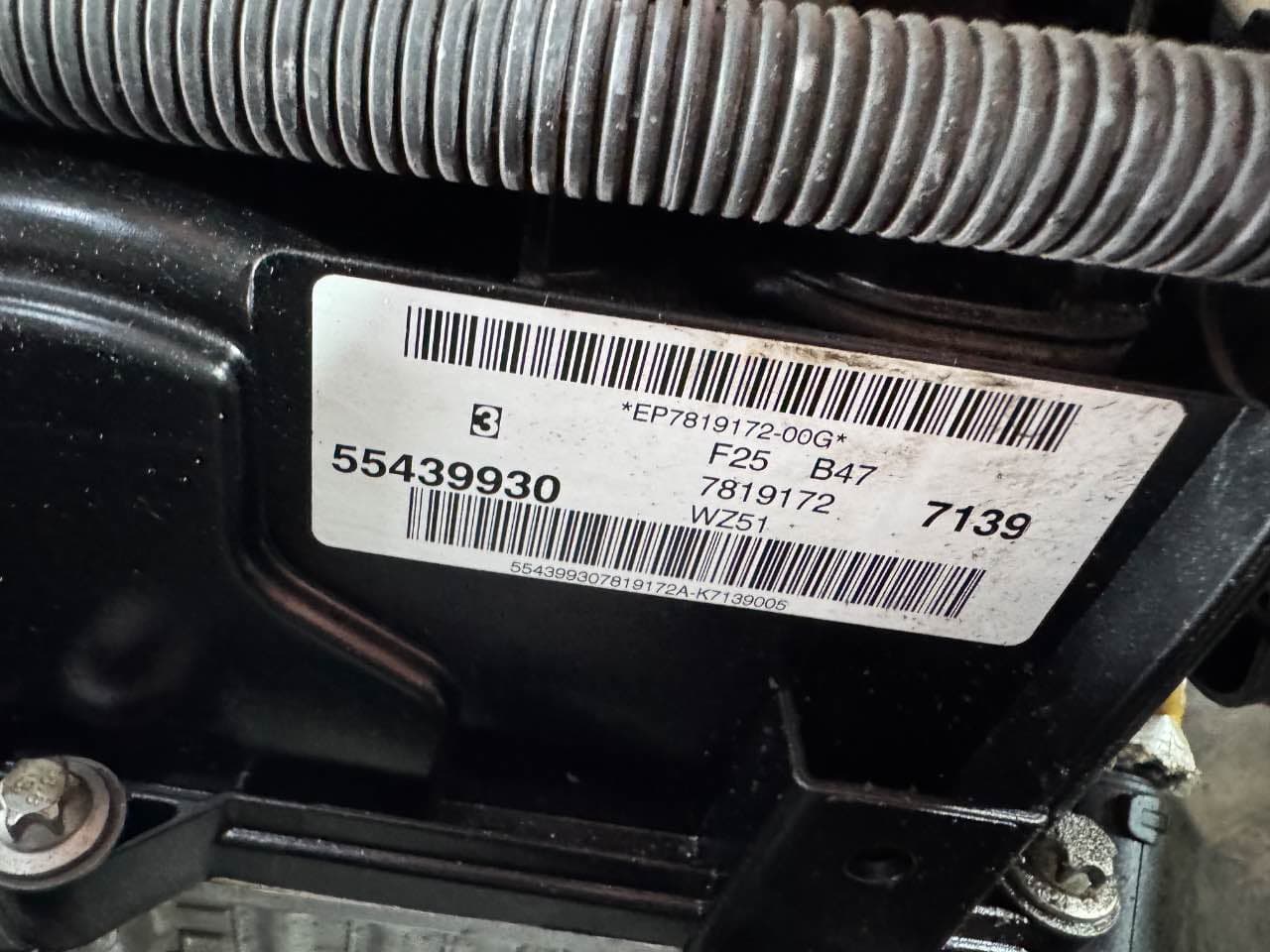 Engine + AT BMW B47