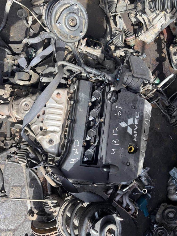 Engine + AT + Suspension Mitsubishi 4B12 used in Sharjah — photo 2