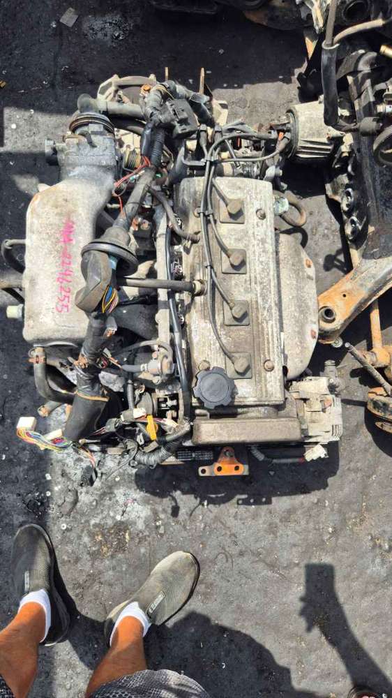 Engine + AT Toyota 4A used in Sharjah — photo 7