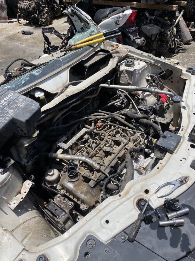 Engine + AT + Starter Opel Z22D1 used in Sharjah — photo 2