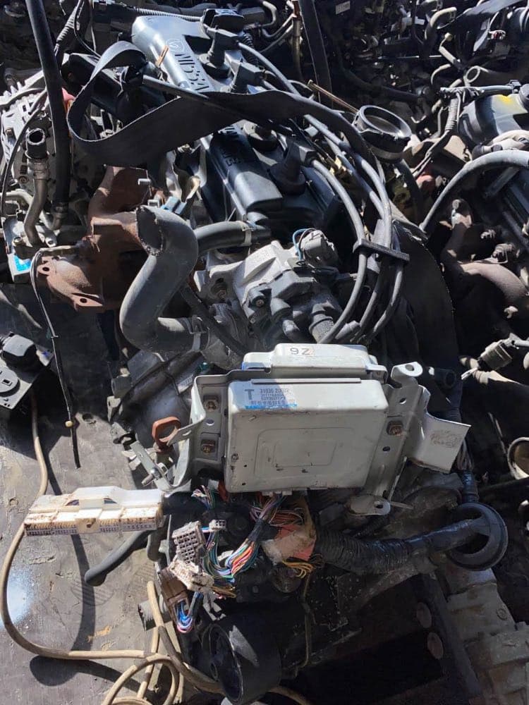Engine + AT Nissan CGA3 used in Sharjah — photo 8