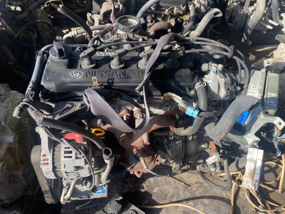 Engine + AT Nissan CGA3 used in Sharjah — photo 2