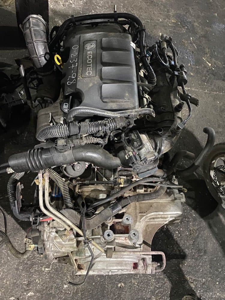 Engine + AT Chevrolet A14NET used in Sharjah — photo 3