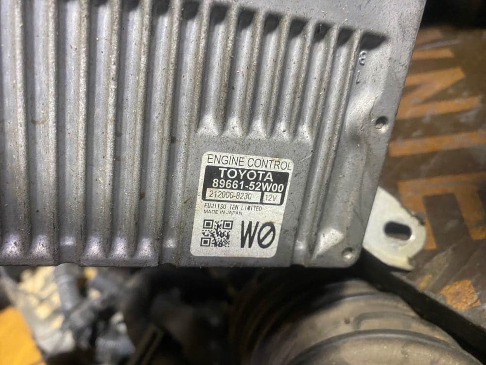 Engine + AT Toyota 1NR used in Sharjah — photo 7