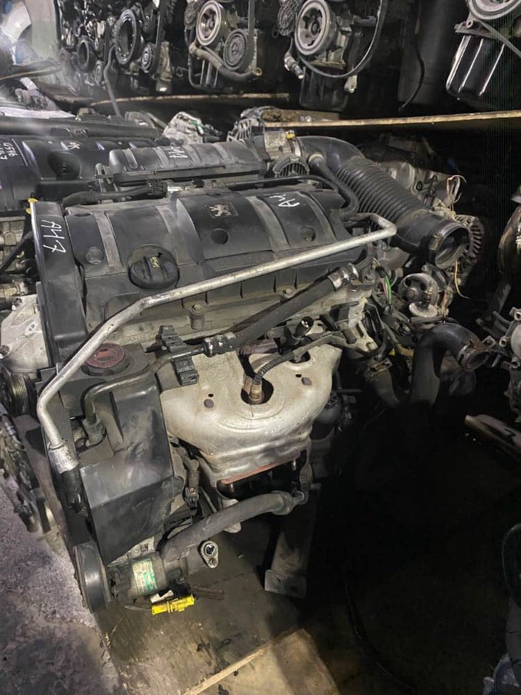 Engine + AT Peugeot RFU used in Sharjah — photo 2