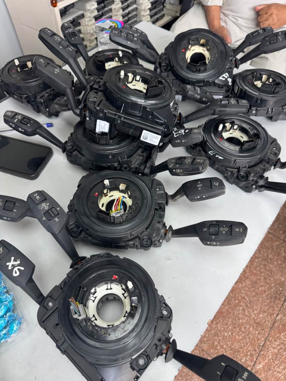 BMW E70 Steering Wheel Switches Lot x4