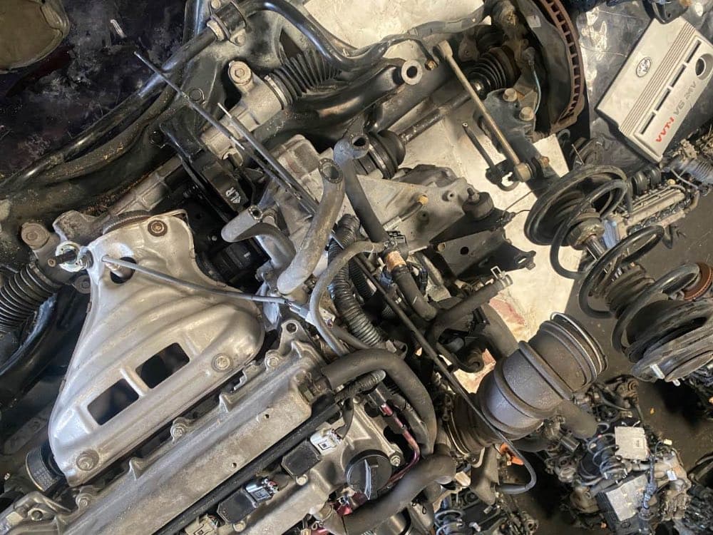 Engine + AT Toyota 1ZZ used in Sharjah — photo 2