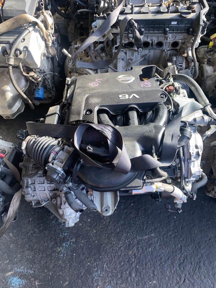 Engine + AT Nissan VQ25 used in Sharjah — photo 9