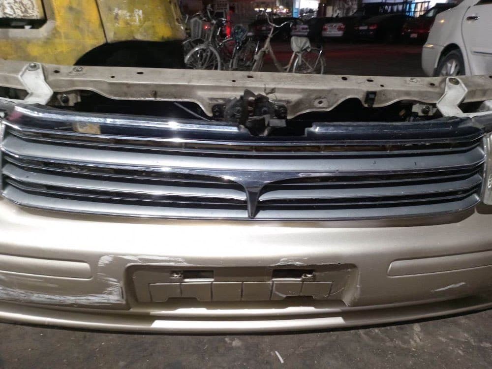 Bumper + Headlights Toyota Camry