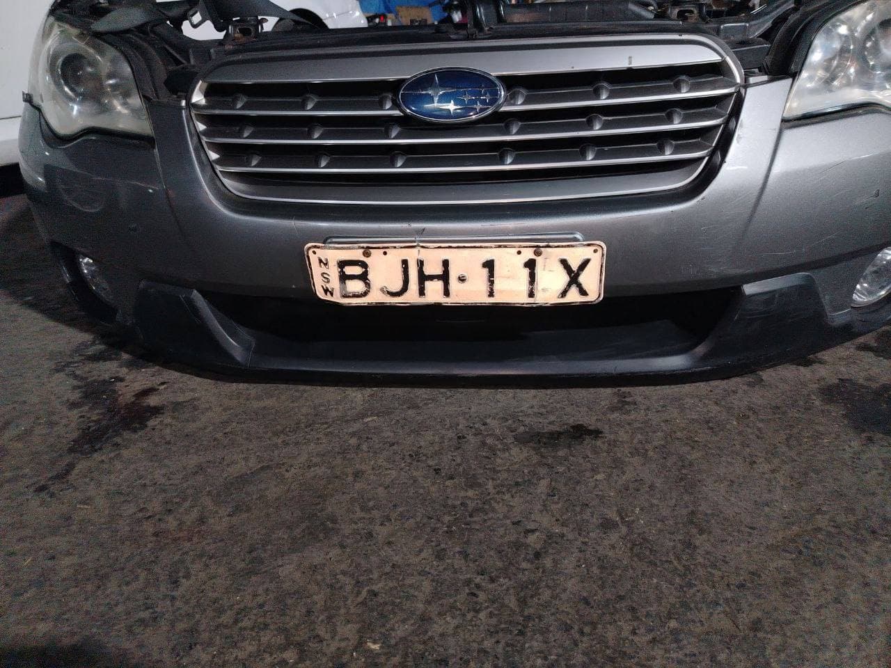 Nose cut Subaru Outback