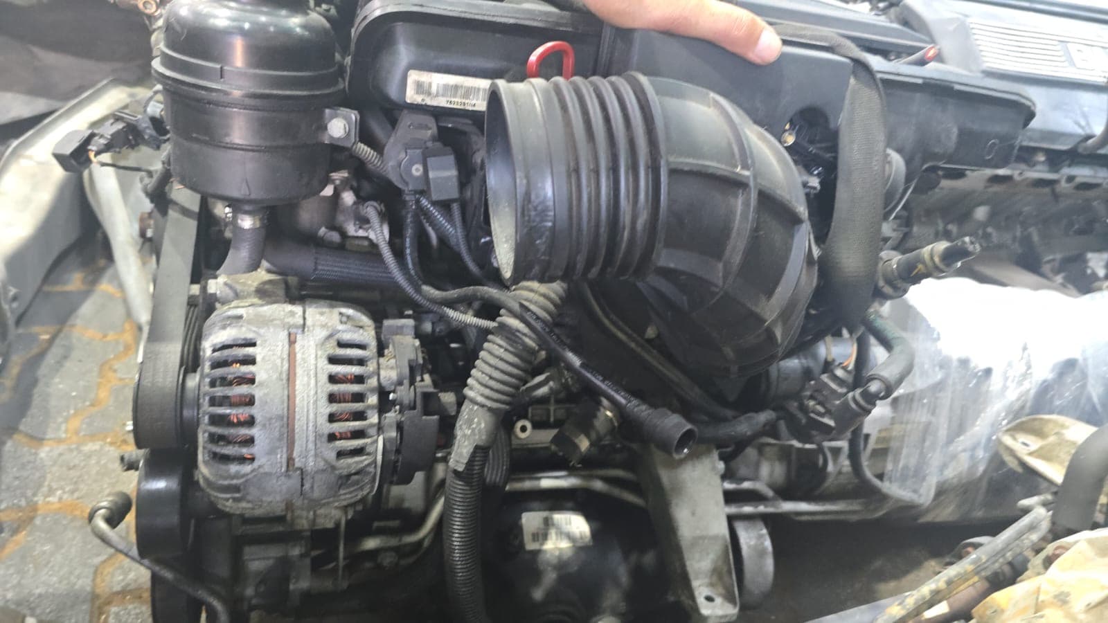 Engine + AT BMW M54B30