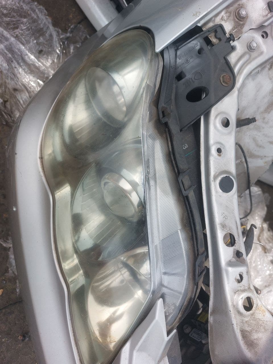 Bumper + Headlights Toyota Mark X