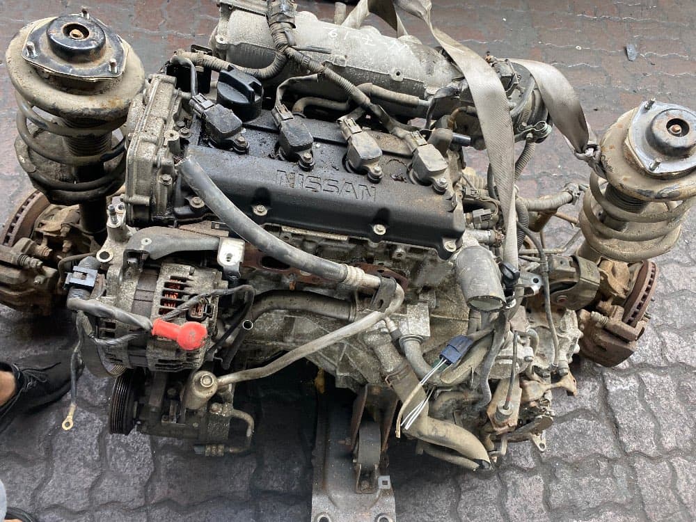 Engine + AT Nissan X-Trail QR25 used in Sharjah — photo 4
