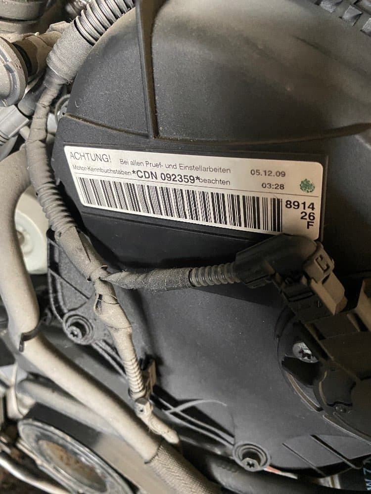 Engine + AT Audi CDN used in Sharjah — photo 2