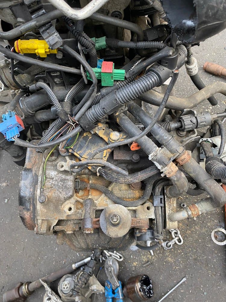 Engine + AT Peugeot KFU used in Sharjah — photo 2