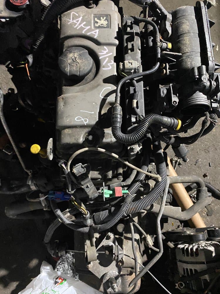 Engine + MT Peugeot KFW used in Sharjah — photo 2