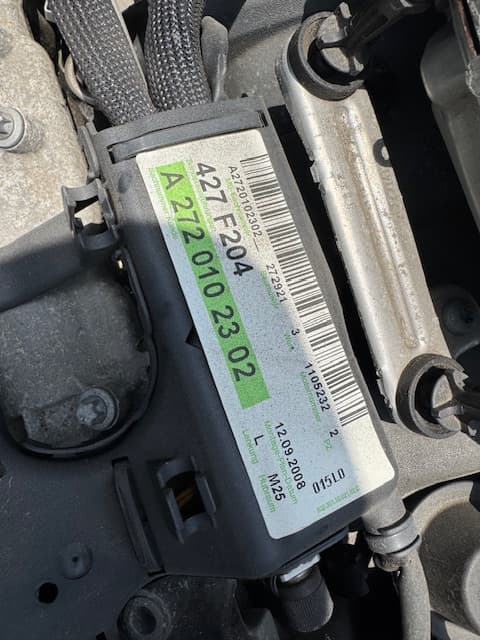 Engine Mercedes-Benz 272.921 used in Sharjah — photo 3