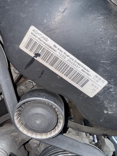 Engine Volkswagen CAS used in Sharjah — photo 2