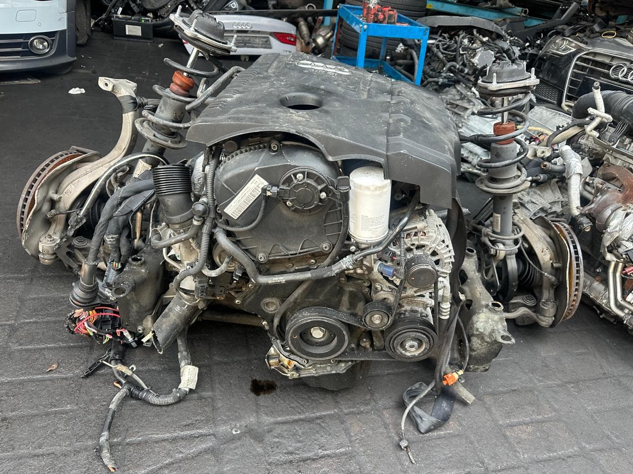 Engine + AT Audi CDN used in Sharjah — photo 4