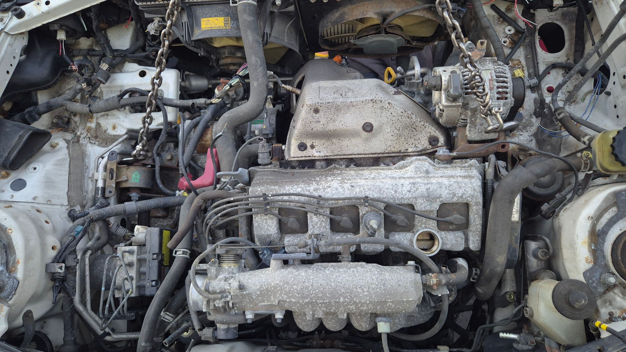 Engine + AT Toyota 3S